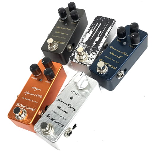 One Control SUPER APRICOT OD_Anodized Brown Distortion_Prussian Blue Reverb 等 含む エフェクター まとめ
