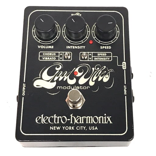 electro-harmonix Good Vibes modulator エフェクター モジュレーター