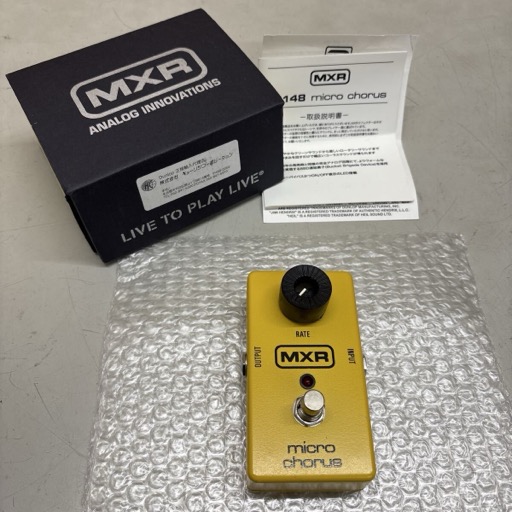 MXR micro chorus エフェクター M148